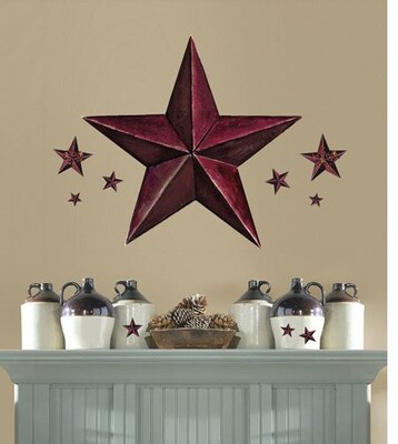 RoomMates® Barnstar Peel and Stick Giant Wall Decals