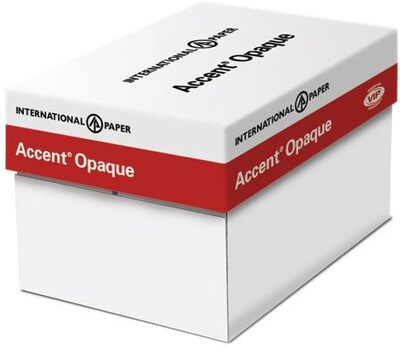 IP Accent® Opaque 12" x 18" Digital Smooth Multipurpose Paper, 24 lbs., 96 Brightness, 500 Sheets/Ream (188083I)