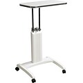Office Star OSP Designs Solid Wood Precision Laptop Stand, White