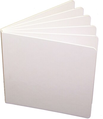 Ashley Subject Notebooks, 5 x 5, 6 Sheets, White, 10/Bundle (ASH10704)