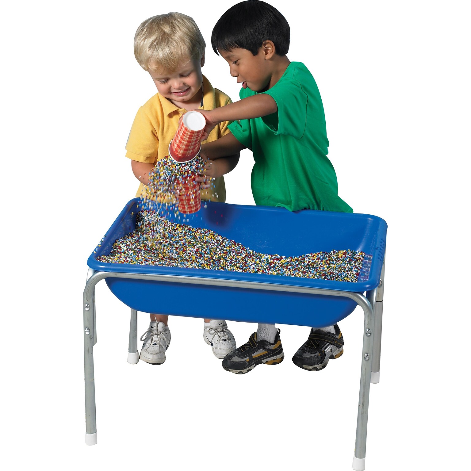 The Childrens Factory Kidfetti Plastic Play Pellets, Multicolored, Each (CF-910059)