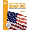 Show What You Know® on the Common Core Parent/Teacher Edition, Reading, Gr 7