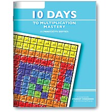 Learning Wrap-Ups 10 Days to Multiplication Mastery Student Workbook (LWU753)