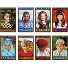 All Kinds of Kids: International Bulletin Board Set