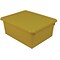 Stowaway Letter Box with Lid, Yellow, 13 x 10-1/2 x 5