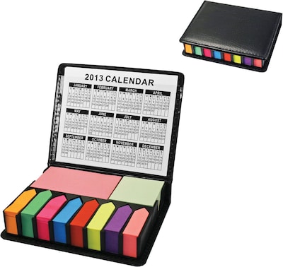 Natico Memo Holder With Eight Flags and Calendar