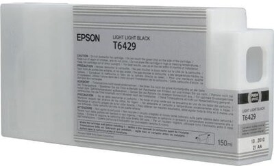 Epson 642 150ml Light Light Black UltraChrome HDR Ink Cartridge (T642900)