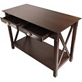 Winsome Xola 30 x 45 x 21 Composite Wood Console Table With 2 Drawers, Cappuccino
