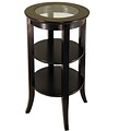 Winsome Genoa 30.2 x 18 1/2 x 18 1/2 Composite Wood Accent Table, Dark Espresso