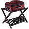 Winsome Reese Wood Foldable Luggage Rack With Shelf, Dark Espresso