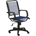 Euro Style™ Bradley Bungie Bungee Cord Loops Office Chair; Blue