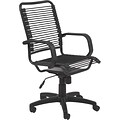 Euro Style™ Bradley Bungie Bungee Cord Loops Office Chair; Black