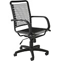 Euro Style™ Bungie Bungee Cord Loops High Back Office Chair; Graphite Black, Box