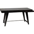 Euro Style™ Carson Veneered MDF Desk; Wenge