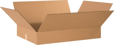 24 x 20 x 4 Shipping Boxes, 32 ECT, Brown, 20/Bundle (24204)