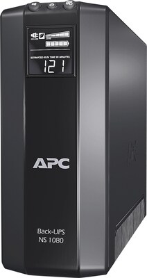 APC Back-UPS NS 1080VA Battery Backup UPS, 8-Outlets, Black (BN1080G)