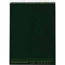 TOPS Docket Writing Notepad, 8-1/2 x 11-3/4, Legal Ruled, Canary, 70 Sheets/Pad (63621)