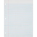 TOPS College Ruled Filler Paper, 8.5 x 11, 3-Hole Punched, 500 Sheets/Pack (62349)