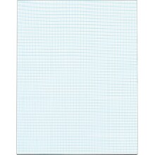 TOPS Notepad, 8.5 x 11, Graph Ruled, White, 50 Sheets/Pad (33101)