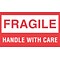 Fragile Handle with Care, Label 3 x 5