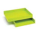 Poppin Lime Green Letter Trays