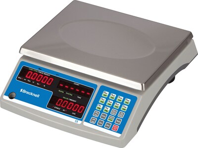 Salter Brecknell® Electronic Office Scales, 60-lb Capacity Counting Scale (B140-60)