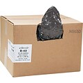 Classic Linear Low-Density Can Liners Trash Bags, 0.63 mil Thickness, Black, 33 gal, 250/Carton (WEBB40)