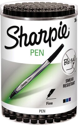Sharpie® Pen Porous Point Pens, Fine Point, Colored Ink, 36/pk (1765430)