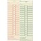 TOPS® Semi-Monthly Time Cards - Numbered Days, 10 1/2 x 3 1/2, 500/Bx (TOP1276)
