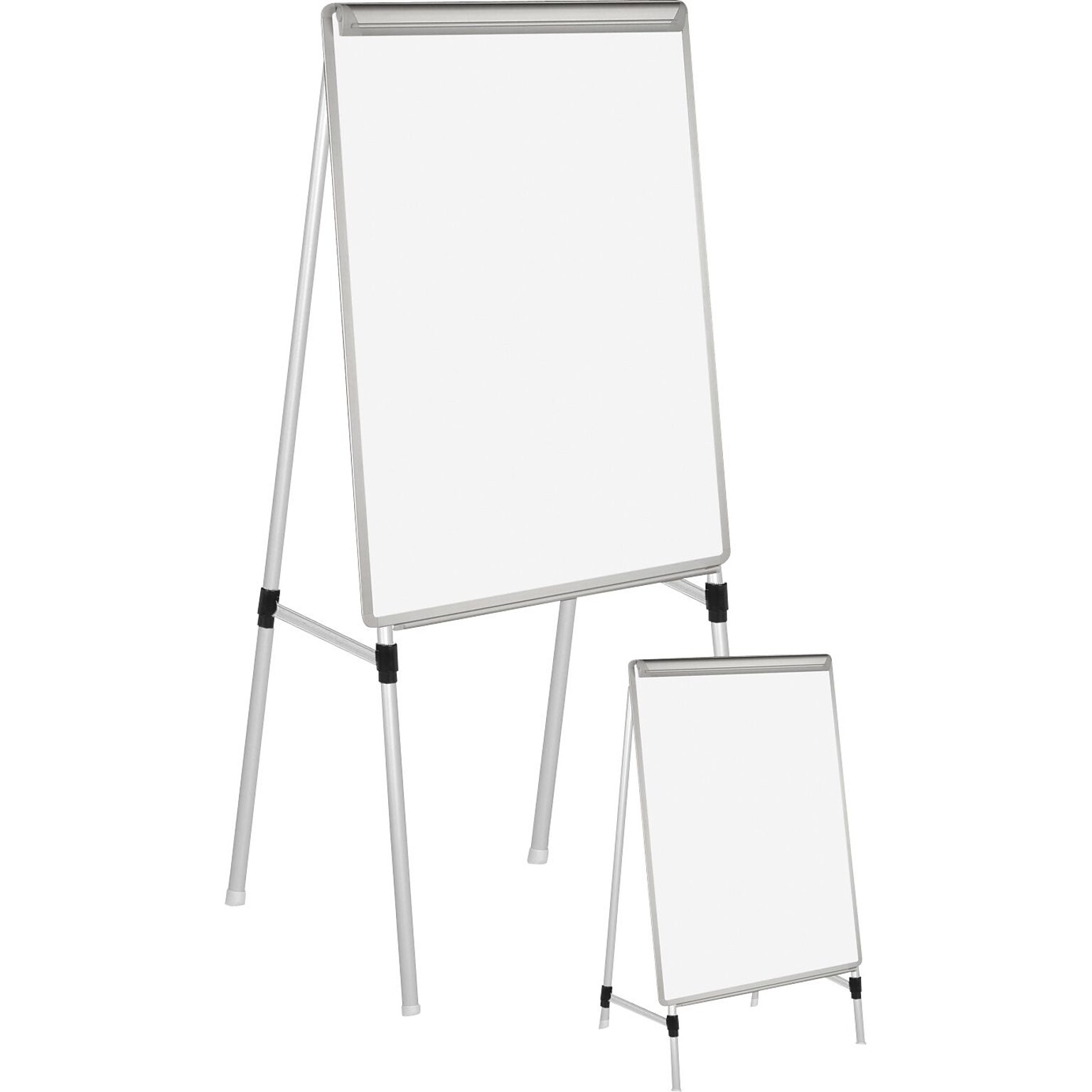 MasterVision Silver Easy Clean Melamine Dry-Erase Whiteboard, Aluminum Frame, 3 x 2 (BVCEA2300335MV)