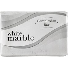 Dial® White Marble Guest Amenities Cleansing Soap, 0.75 oz. Bar, 1000/Carton (DIA06009A)