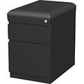 Quill Brand® 2-Drawer Vertical File Cabinet, Locking, Letter/Legal, Black, 19.88D (25174D)