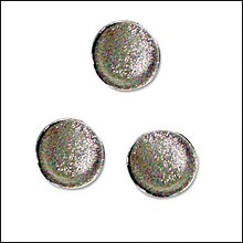 Mastervision Dry Erase Magnet Stones, Silver, 10/Pack (IM130809)