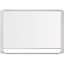 MasterVision® Gold Ultra™ 36 x 48 x 7/10 Steel Magnetic Dry Erase Boards, White (MVI050205)