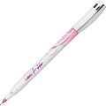 BIC® Intensity™ Felt Pens, Fine Point, 0.5 mm, Assorted Ink / White Barrel, 3/Pk