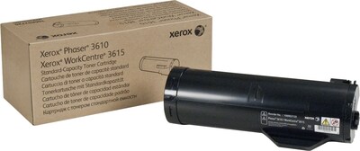 Xerox 106R02720 Black Standard Yield Toner   Cartridge