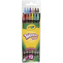 Crayola® Twistables® Colored Pencils, 12/Pack (68-7408)