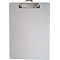 Officemate® 1/2 Capacity Plastic Clipboard; Clear