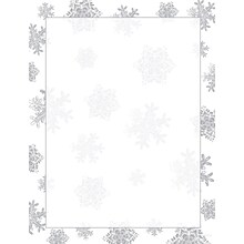Great Papers® Holiday Stationery Icy Flakes  , 40/Count