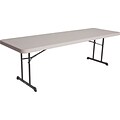 Lifetime 8-Foot Professional Folding Table - 4pk