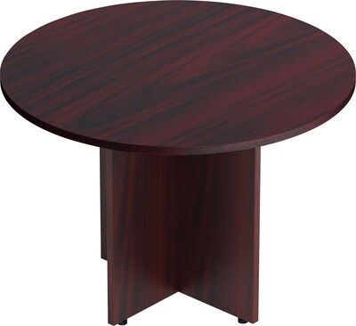 Offices to Go 42 Dia. Superior Laminate Round Conference Table, American Mahogany (TDSL42RAML)