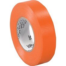 Tape Logic™ 3/4(W) x 20 yds(L) Vinyl Electrical Tape, Orange,  10/Pack