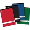 TOPS Writing Tablets, 6 x 9, Narrow Ruled, Assorted Colors, 100 Sheets/Pad, 4 Pads/Pack (E80228)