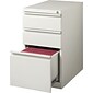Quill Brand® 3 File Drawers Vertical File Cabinet, Locking, Gray, Letter, 19.88"D (13441D-CC)