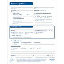 ComplyRight Payroll Change Notice Forms (AR0394)