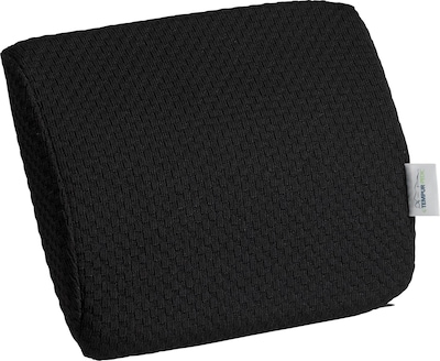 Tempur-pedic® Travel Lumbar Cushion with Fabric Cover, Black