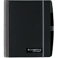 Cambridge Limited Notebook, Legal Ruled, Black w/Silver Accent (06338)