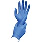 Ambitex Powder Free Blue Nitrile Gloves, XL, 100/Box (NXL400)