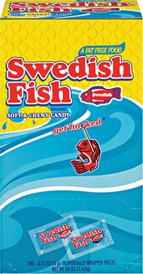 Swedish Fish Original Soft & Chewy Candy, 240 (AMC4314600)
