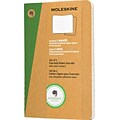 Moleskine Evernote Journal w/Smart Stickers, Pocket, Ruled, Kraft, Soft Cvr, 3-1/2 x 5-1/2, 2/set